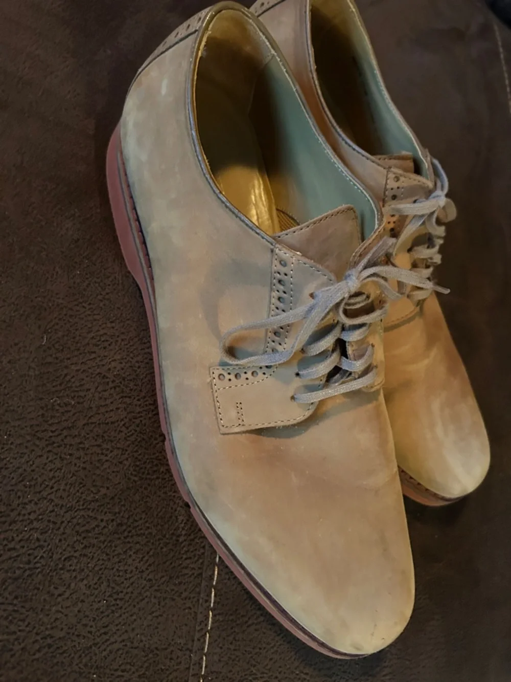 Cole Haan refined suede